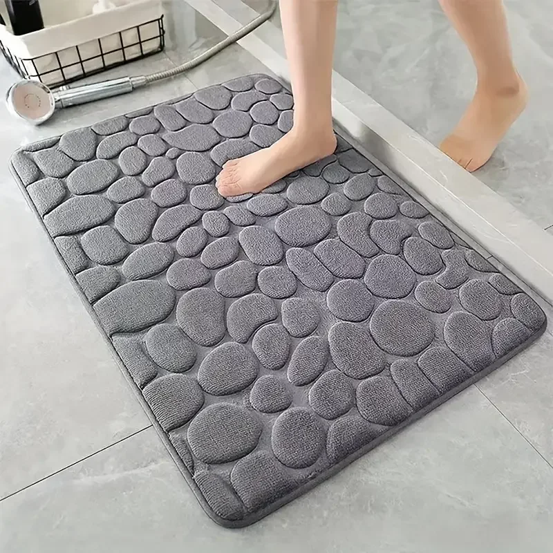 Bamboo Bath Mat - Tappetino da bagno antiscivolo 3D Tappetini