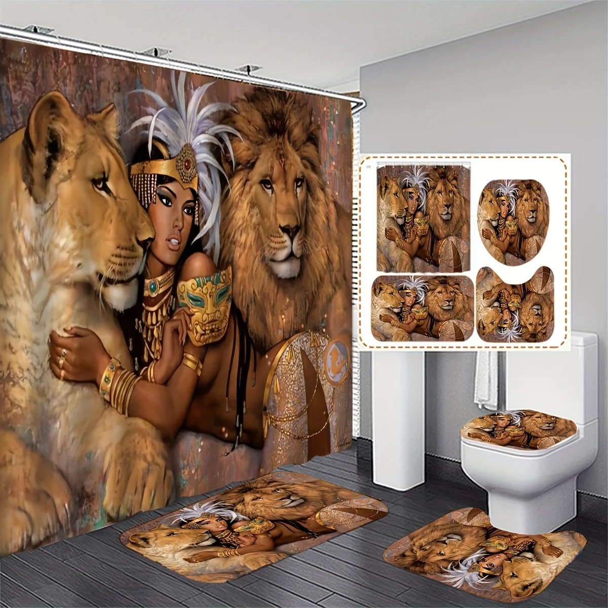 Set da Bagno Regal Royal Lion  - Bamboo Bath Mat recensione e prezzo